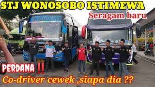 FIRST TIME ️STJ Wonosobo was given a female Co driver, crew wore new uniforms ️updated stj Wonosobo