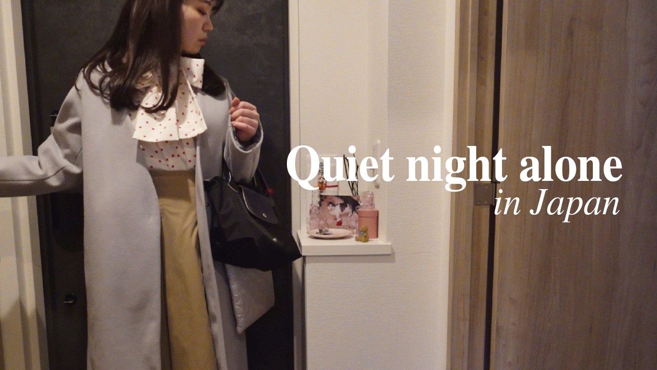 Quiet Nights Alone in Japan 🇯🇵｜Trying to Live Gently as Myself - Night Routine🌃