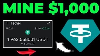 New USDT 2026/Telegram Bot Miner, instant withdraw Tether to Trust Wallet/Trc20/Bep20 (usdt flash)