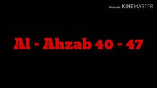 🔴Merinding Qori Suara Emas || Al - Ahzab 40 - 47 ( New 2021 )