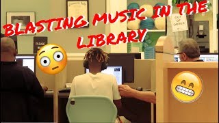 Blasting Inappropriate Songs In The Library Prank