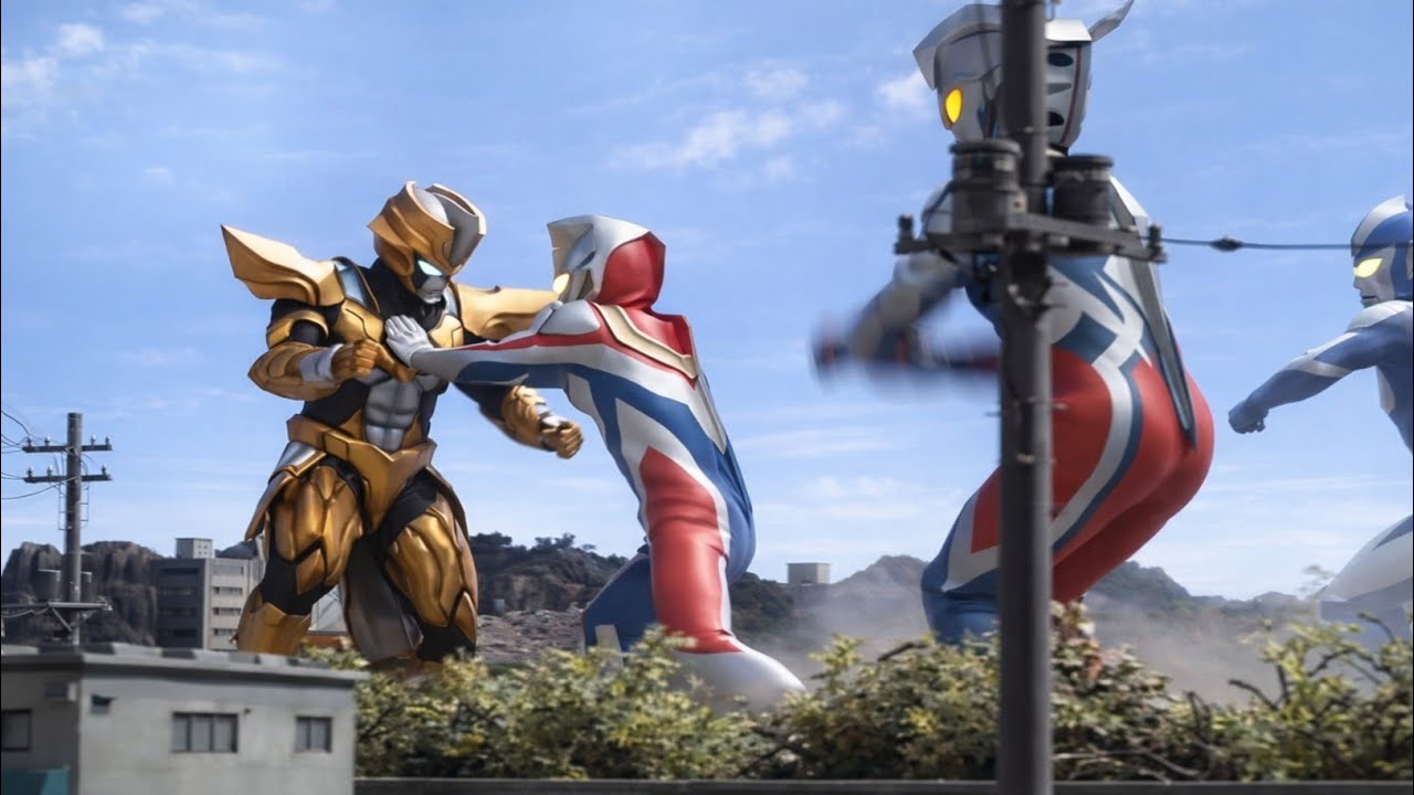 ULTRAMAN ZERO DAN SAGA VS TARTARUS (VERSI AI)