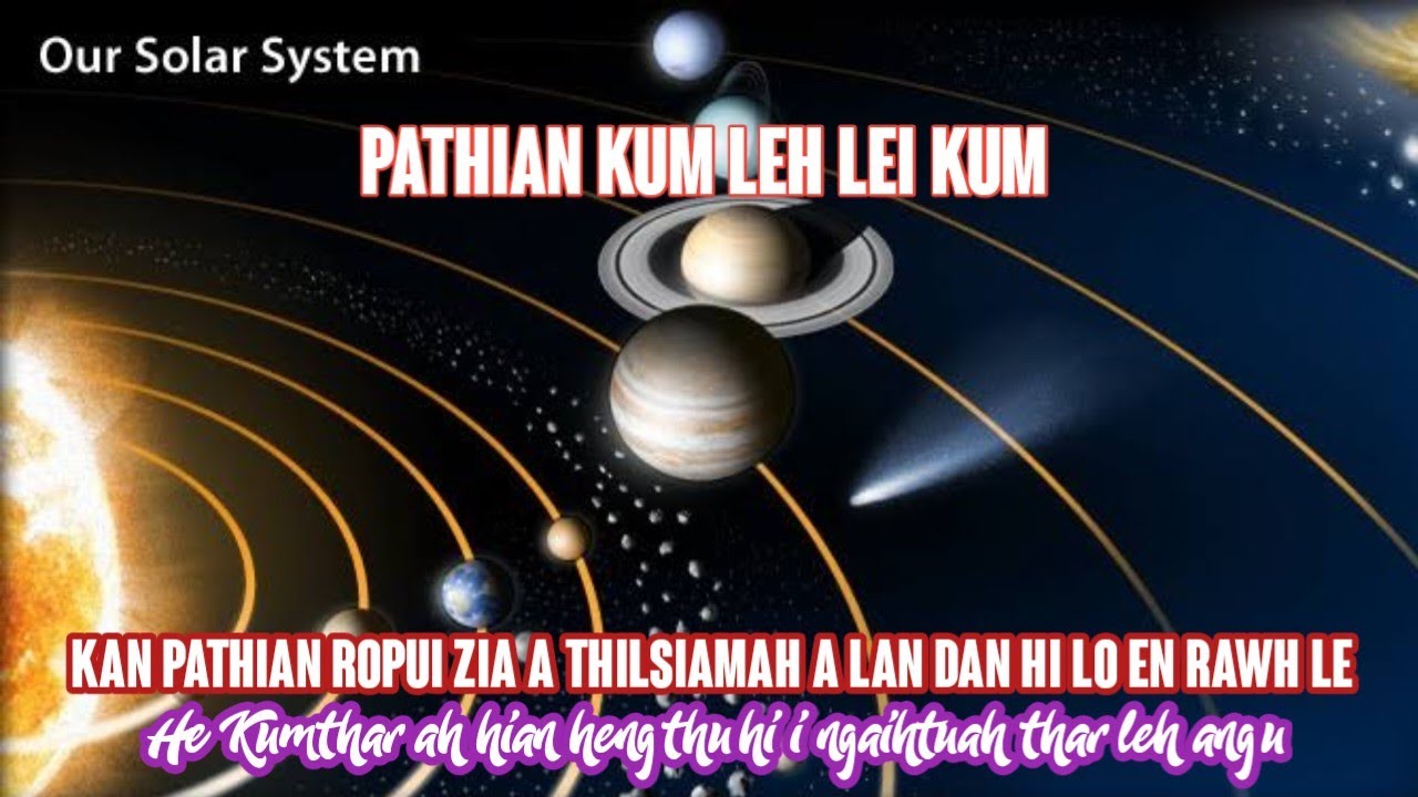 Pathian kum leh Lei kum( science in Pathian ropui zia a hrilhfiah zolo)