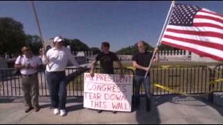 WWII Vets Visit Their Memorial Despite Shutdown