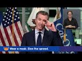Asking Gov. Gavin Newsom About Ex-Wife Kimberly Guilfoyle’s California Critique