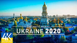 【4K】🇺🇦🕊️🙏🏻 UKRAINE from Above 2020 | Украина, Киев Kyiv | Cinematic Aerial Film
