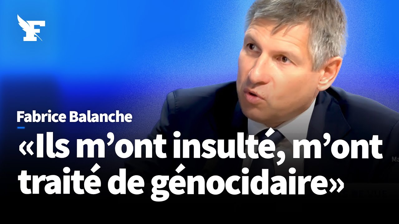 Pris à partie à Lyon 2, Fabrice Balanche raconte l'intimidation dont il a été victime