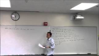 Complex Variables (Lecture 18): Classification of Singularities