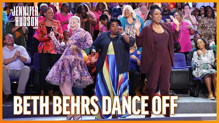 Beth Behrs Dance Battles with Members of the Audie...