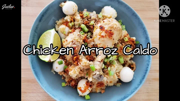 How To Make Chicken Arroz Caldo In the Instant Pot - Rice Porridge