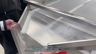 White sugar rotary vibrating sieve