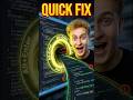 Quick Fix #программирование #айти #coding #programming #ии