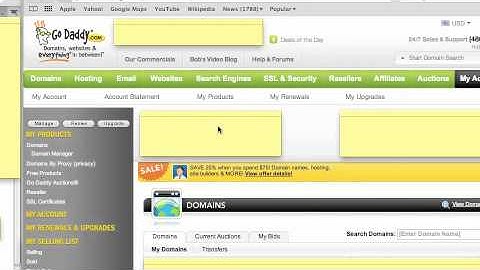 Setting Private Name Servers With Godaddy