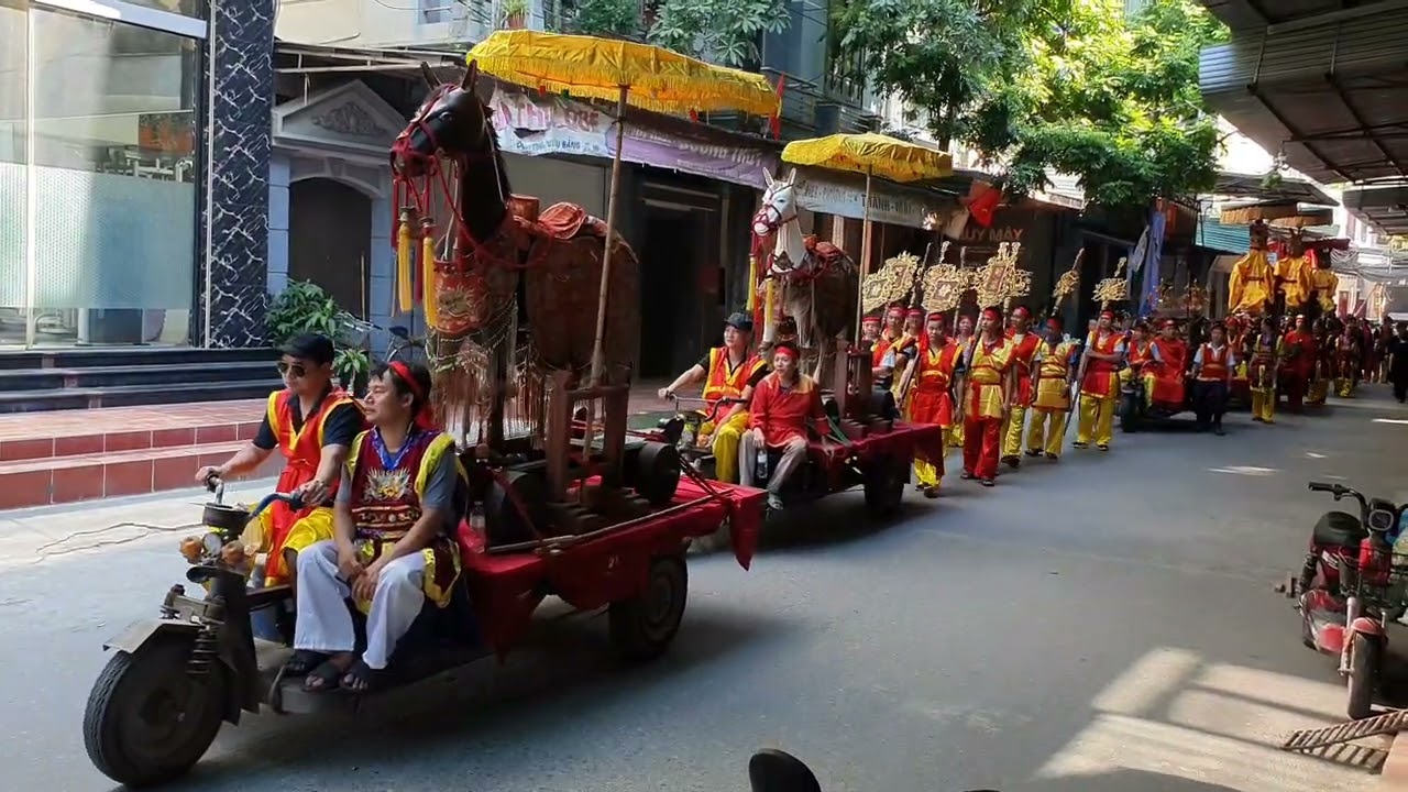 LỄ RƯỚC THÀNH HOÀNG LÀNG HỮU BẰNG THẠCH THẤT HÀ NỘI
