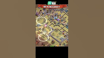 101% Accuracy in Coc #shorts #clashofclans