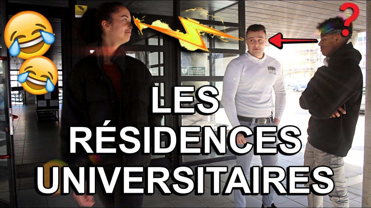 QUAND TU VIS EN RÉSIDENCE UNIVERSITAIRE !