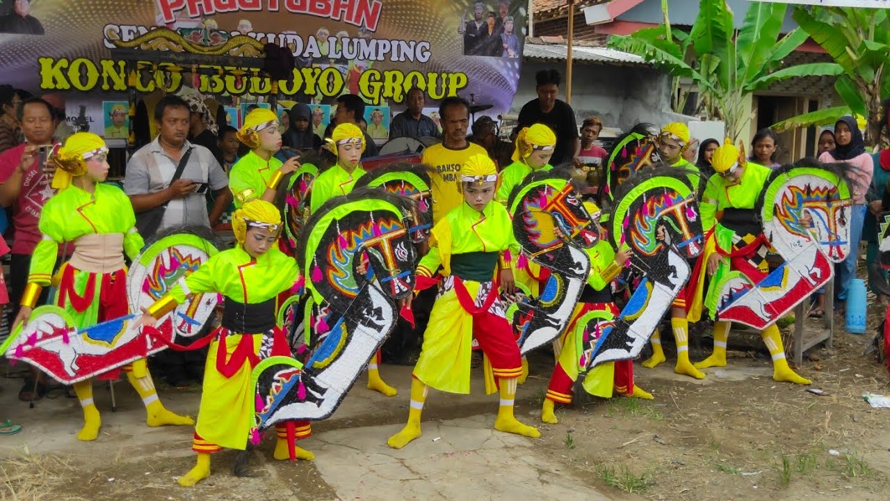 Tari Kreasi Prajuritan Ebeg Cilik Group Konco Budoyo Live Kebon Kelapa Majenang