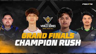 Free Fire World Series Nepal  Fall 2026 | CHAMPION RUSH | Grand Finals screenshot 4