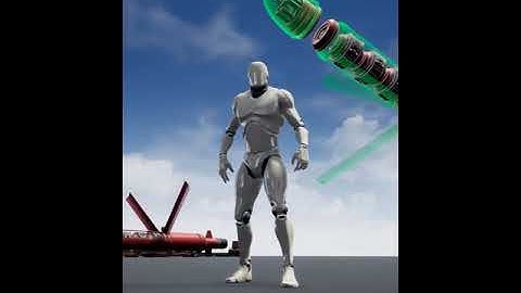 Sci Fi  Driveable Missile UE4 , UE5 #Shorts 2