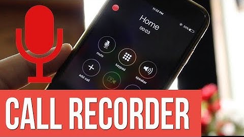 Call Recorder For iPhone 7,8,X and 11 on iOS 11 to 13.5 (Record any call) jailbreak