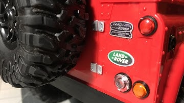 MN-90K 1:12 scale R/C Rock crawler build part 2