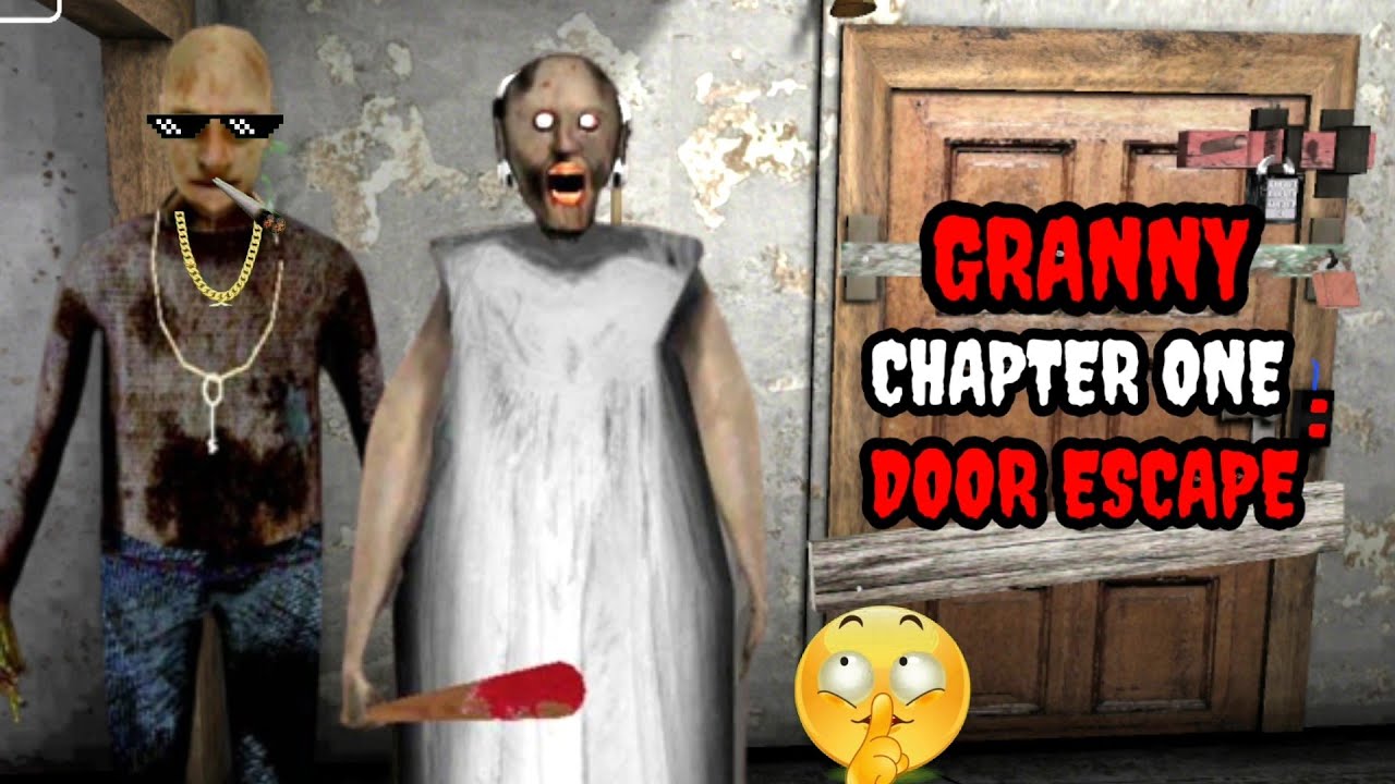FASTEST DOOR ESCAPE FROM GRANNY HOUSE 😂 GRANNY 1 GAMEPLAY TURBO