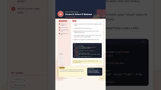 HTML Forms II: Select Dropdowns & Buttons Explained | Day 9 of 30 Days HTML with Quran Recitation