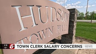 Taxpayers in Town of Hudson questioning $104K salary for part-time clerk
