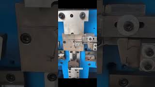 how to make Binder Clip Paper Clips long tail double clip Bending machine Bulldog Clips form machine