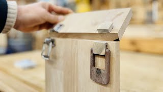 Create a new way to clasp hooks / Semi auto / woodworking DIY