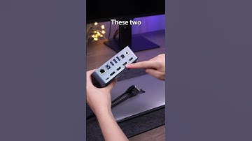 How to share two monitors with your MacBook and PC?