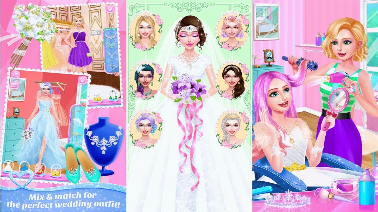 Wedding Day Perfect Hair Salon Android Gameplay