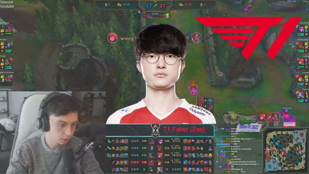 Caedrel Is Speechless After Seeing Faker Play Zoe!!