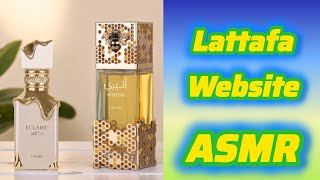 ASMR Lattafa Website Look Through Voice Over   (Womens Perfume)