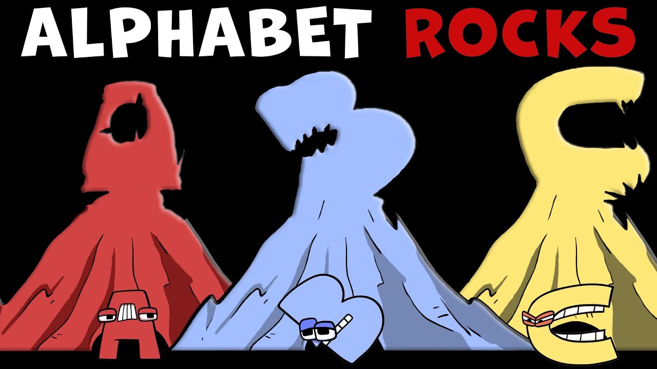 New Alphabet Lore But Transformed From Rocks With Colors (Full Version A-Z)  