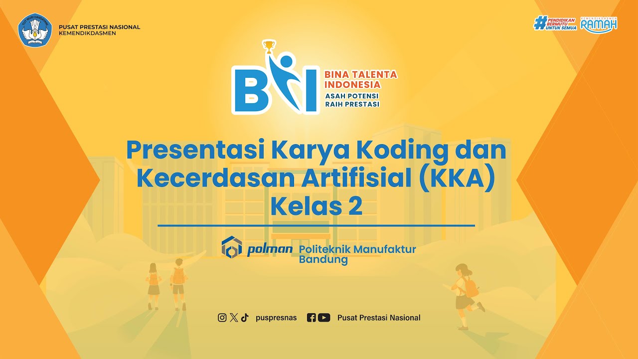 Presentasi Karya KKA Murid Bina Talenta Indonesia Tahap II tahun 2025 (Polman Bandung)