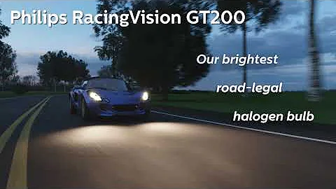 PHILIPS RacingVision GT200 Halogen Headlight Info (200% more Brightness than RacingVision Bulbs)