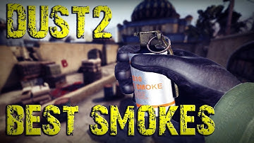 ⭐ Must know Dust 2 smokes - CS:GO tutorial (2017)
