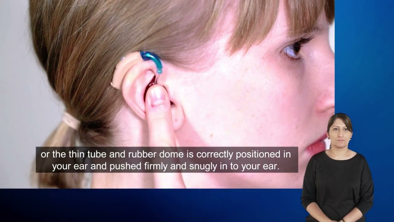 Hearing Aid Self Help - BSL and Subtitles