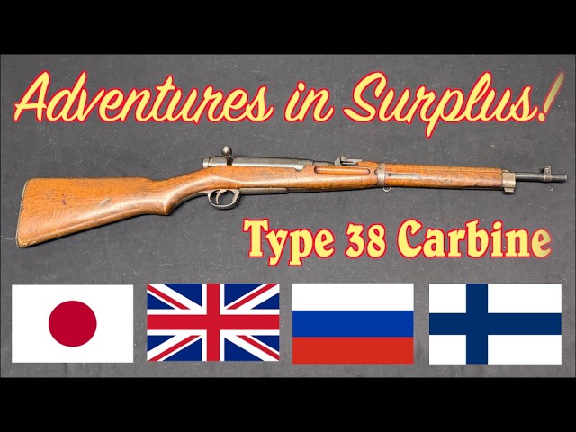 Best Bolt Action of WW1: Arisaka Type 38 Carbine - YouTube