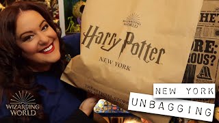 NEW YORK HARRY POTTER STORE SHOPPING HAUL UNBAGGING | VICTORIA MACLEAN
