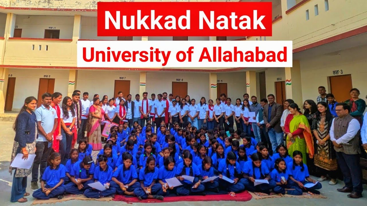Nukkad Natak  on Mental Health & Hygiene | Department of Economics | University of Allahabad