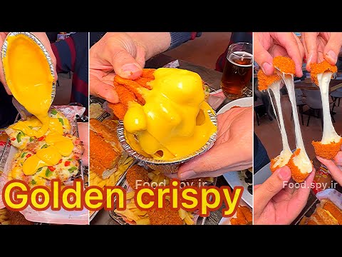 سوخاری فرانسوی قلب طلایی Golden Heart Crispy Foodspyir 
