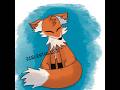 Fox drawing #art #digitalart #smallartist #fox #animalart #timelapse #speeddraw