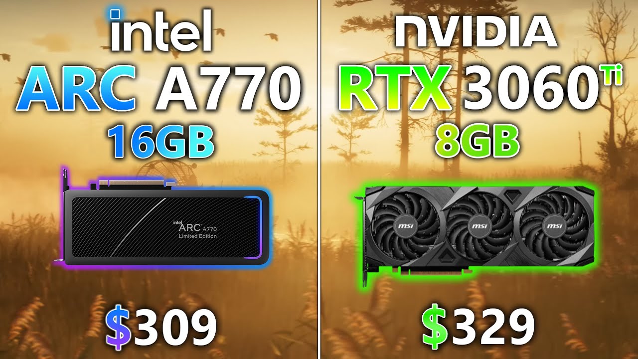 ARC A770 vs RTX 3060 Ti (1440P) - Test in 6 Games - YouTube