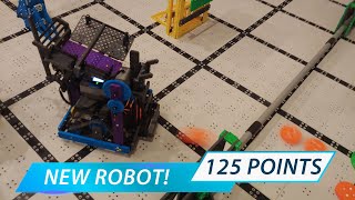 VEX IQ Slapshot Robot - 125 Points! (By Ben Lipper)