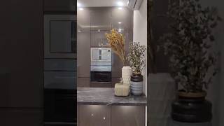 ​Modern Glossy Golden &amp; White Kitchen Tour ✨ | Luxury Kitchen Design 2026