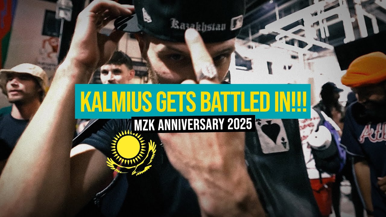Kalmius gets BATTLED into MZK in NYC!!! 🇺🇸🇰🇿