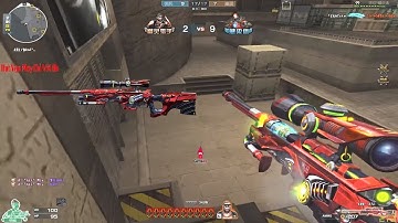 Crossfire 2.0 : AWM RED FRAME HAWK VIP - Hero Mode X - by Rua Ngao - Zombie V4