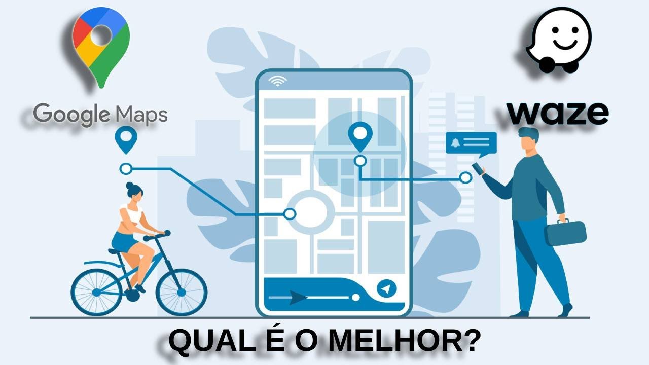 GOOGLE MAPS VS WAZE - QUAL E A MELHOR? - YouTube